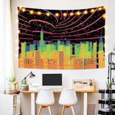 Lofaris Sky Show Novelty Architecture Trippy Custom Tapestry